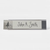 Black Lizard Bureau Naambordje (Voorkant)