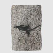Black Lizard Golfhanddoek (Voorkant)