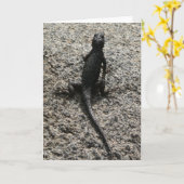 Black Lizard Kaart (Gele Bloem)