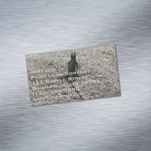 Black Lizard Magnetisch Visitekaartje (Voorbeeld)