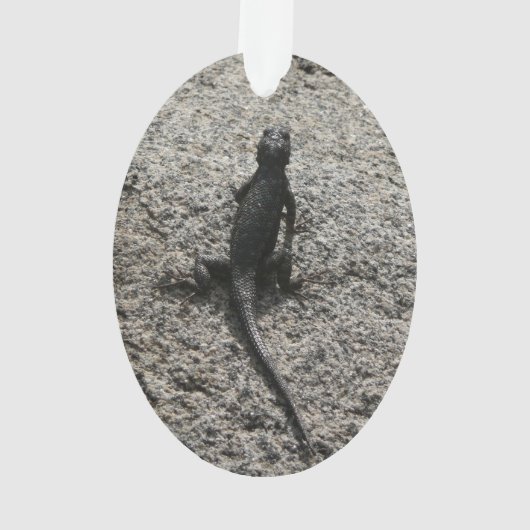 Black Lizard Ornament (achterkant)