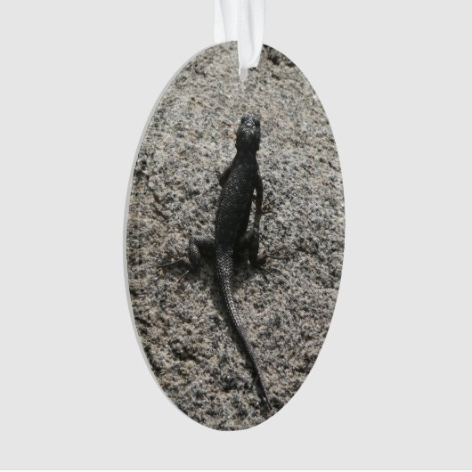 Black Lizard Ornament (voorkant)