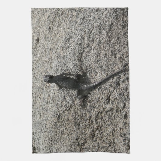 Black Lizard Theedoek (Verticaal)