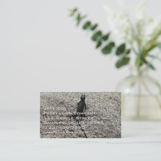 Black Lizard Visitekaartje (Staand voorkant)