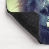 Black Llama I'm Intense Funny Animal Muismat (Hoek)