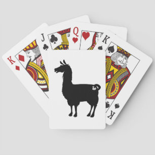 Black Llama-speelkaarten Pokerkaarten