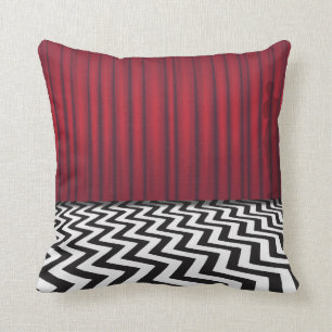 Black Lodge Red Room Kussen