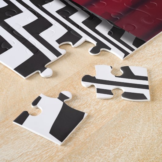 Black Lodge Red Room Legpuzzel (Zijkant)