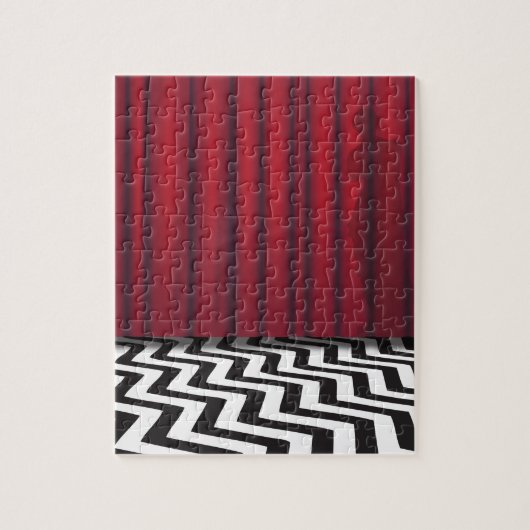 Black Lodge Red Room Legpuzzel (Verticaal)
