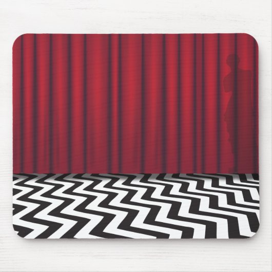 Black Lodge Red Room Muismat (Voorkant)