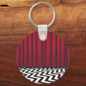 Black Lodge Red Room Sleutelhanger (Voorkant)