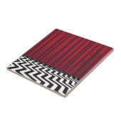 Black Lodge Red Room Tegeltje (Zijkant)