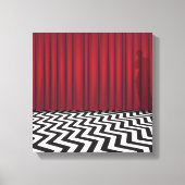 Black Lodge Twin Peaks Canvas Afdruk (Voorkant)