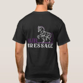 Black logo MJB Dressage T-shirt (Achterkant)