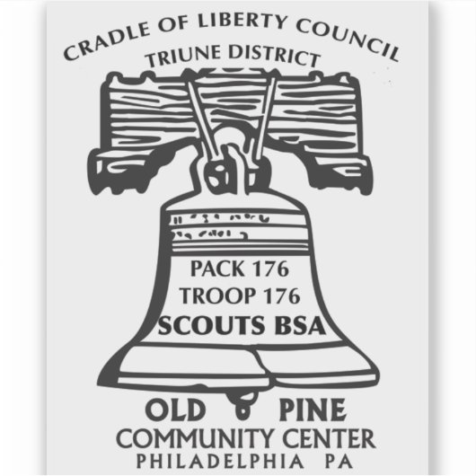 Black Logo Vinyl Stickers (Voorkant)