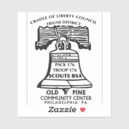 Black Logo Vinyl Stickers