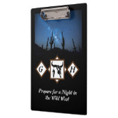 Black Longhorn Bull Skull Silhouette Monogram Phot Klembord (Links)