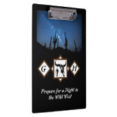 Black Longhorn Bull Skull Silhouette Monogram Phot Klembord (Rechts)