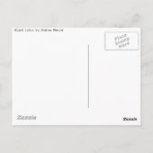 Black Lotus 2 Briefkaart (Achterkant)