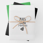 Black Lotus Herbals Gift Wrap 1 Inpakpapier Vel (In situ)