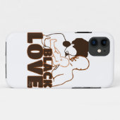 Black Love Brown Case-Mate iPhone Case (Achterkant (horizontaal))