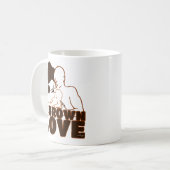 Black Love Brown Koffiemok (Voorkant links)