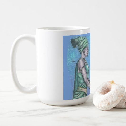 Black Love Cup Koffiemok (Met donut)