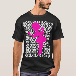 Black Love Fairy African American Fairy Silhouette T-shirt