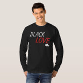 Black Love is a Beautiful Work of African Couple T-shirt (Voorkant volledig)