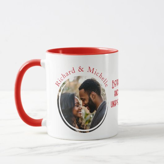 Black Love Quote I custom Foto Rood Mok (Links)