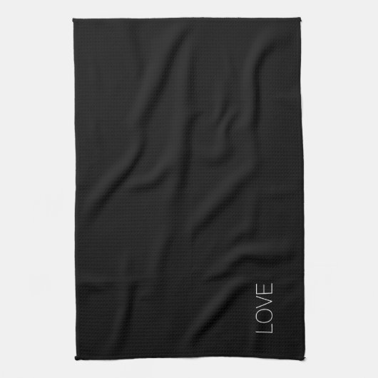 Black Love Theedoek (Verticaal)