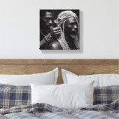 Black Love (vervolg) Canvas Afdruk (Insitu (Slaapkamer))