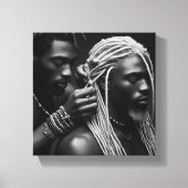 Black Love (vervolg) Canvas Afdruk (Voorkant)