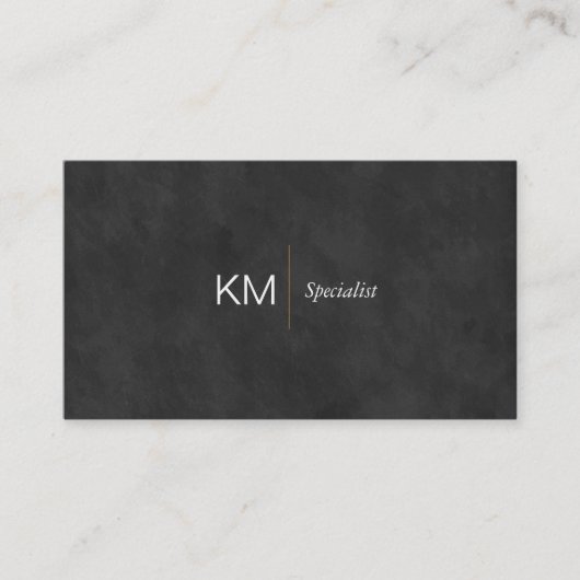 Black Lux | uitvoerend Visitekaartje (Voorkant)