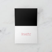 black madeliefje dank je kaart (Binnen)