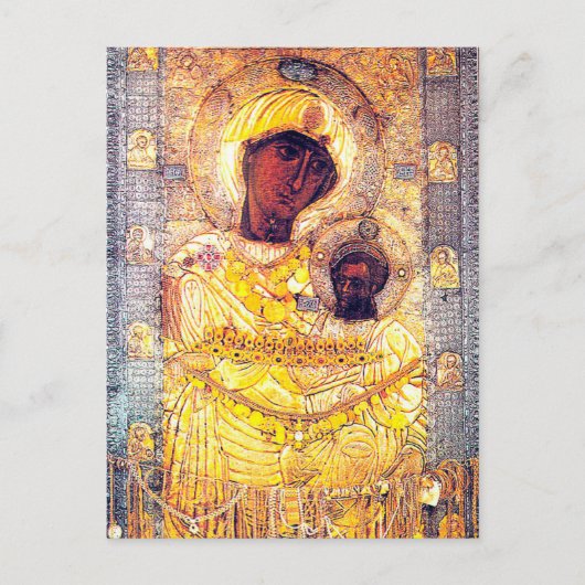 Black Madonna Briefkaart (Voorkant)