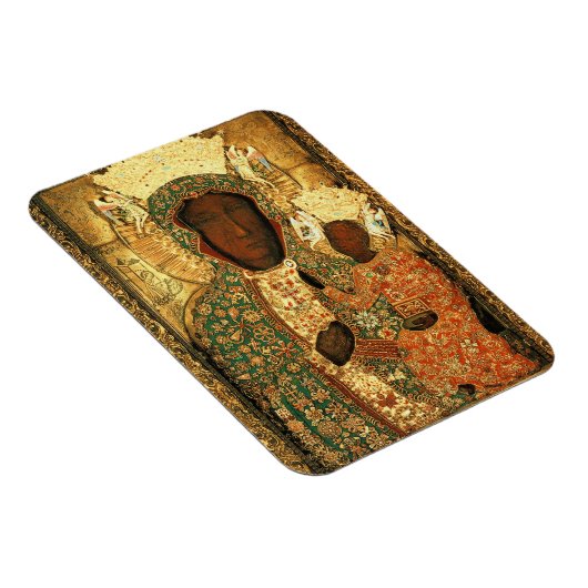 Black Madonna en Child Our Lady of Czestochowa Magneet (Rechterzijde)