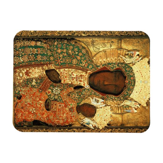 Black Madonna en Child Our Lady of Czestochowa Magneet (Horizontaal)