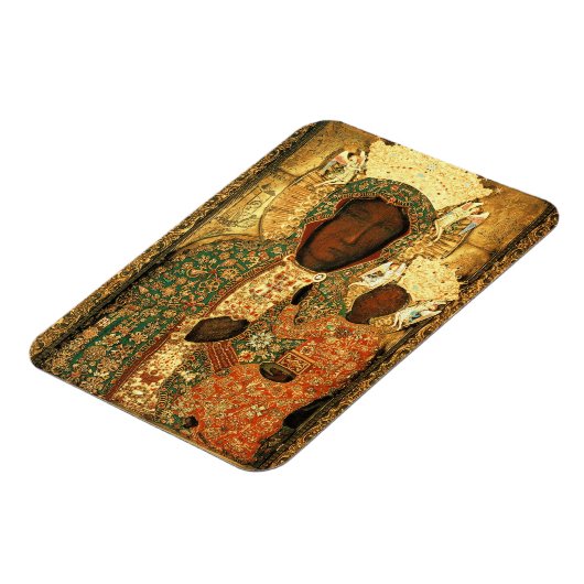 Black Madonna en Child Our Lady of Czestochowa Magneet (Linkerzijde)