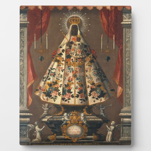 Black Madonna Painting 1745 Fotoplaat (Voorkant)