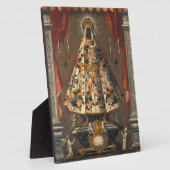 Black Madonna Painting 1745 Fotoplaat (Zijkant)