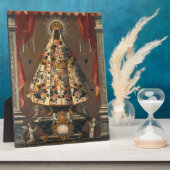 Black Madonna Painting 1745 Fotoplaat (Zijkant)