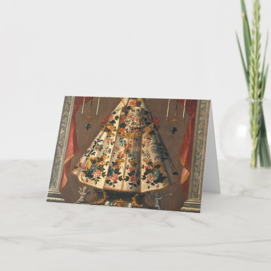Black Madonna Painting 1745 Kaart (Voorkant)