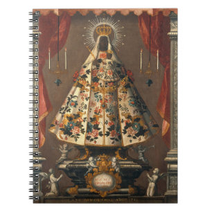 Black Madonna Painting 1745 Notitieboek
