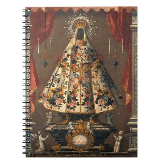 Black Madonna Painting 1745 Notitieboek (Voorkant)