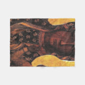 Black Madonna Polen onze dame van Czestochowa Fleece Deken (Voorkant (Horizontaal))