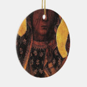 Black Madonna Polen onze dame van Czestochowa Keramisch Ornament (Rechts)