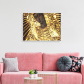Black Madonna Polen onze dame van de genade Canvas Afdruk (Insitu (Woonkamer))