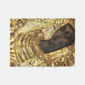 Black Madonna Polen onze dame van de genade Fleece Deken (Voorkant (Horizontaal))