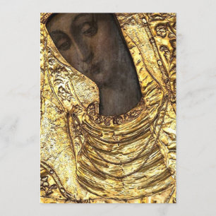 Black Madonna Polen onze dame van de genade Kaart